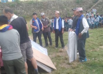 सगरमाथा मावि माप्यका विद्यार्थीलाई खेलकुद तथा शैक्षिक सामाग्री वितरण, सुत्केरी महिलालाई पोषण  भत्ता 