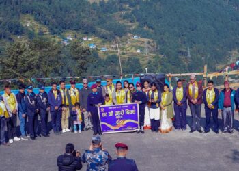 हिमाली जिल्ला सोलुखुम्बुमा मनाइयो ६९ औँ प्रहरी दिवस 