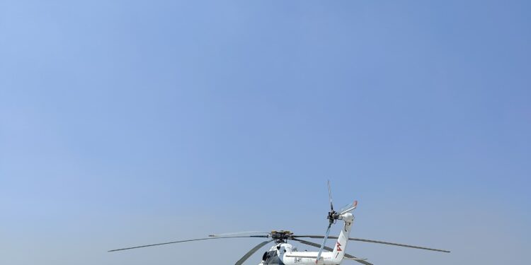  सडक विभागले गर्याे फोक्सिङटारकाे क्षतिग्रस्त पुलकाे निरीक्षण