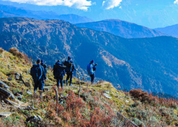  उच्च हिमाली क्षेत्रमा सोलुखुम्बु प्रहरीको गस्ती