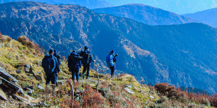  उच्च हिमाली क्षेत्रमा सोलुखुम्बु प्रहरीको गस्ती