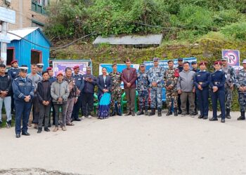 सोलुको मुख्य नाका पत्ताले, जोरबौद्ध र आवाडाँडामा यात्रु सहायता कक्ष