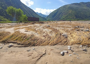 गत असाेजकाे वर्षातले साेलुखुम्बुमा २५ लाखकाे अन्नबाली नष्ट