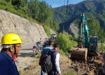 मध्यपहाडी राजमार्गको खुर्कोट–घुर्मी खण्ड एकतर्फी खुल्यो