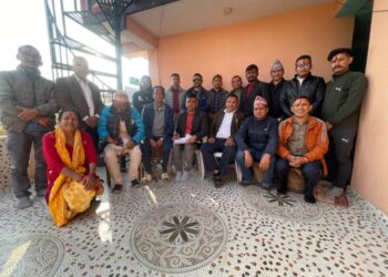 बडहरे एकता सेवा समाज गठन, अध्यक्षमा बस्नेत चयन