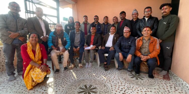 बडहरे एकता सेवा समाज गठन, अध्यक्षमा बस्नेत चयन