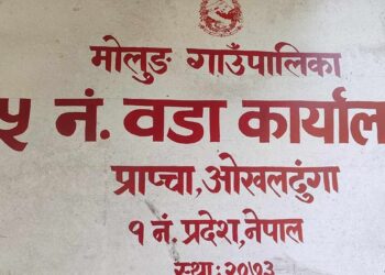 मोलुङ – ५ को वडा अध्यक्षमा ८ जनाको उमेदवारी