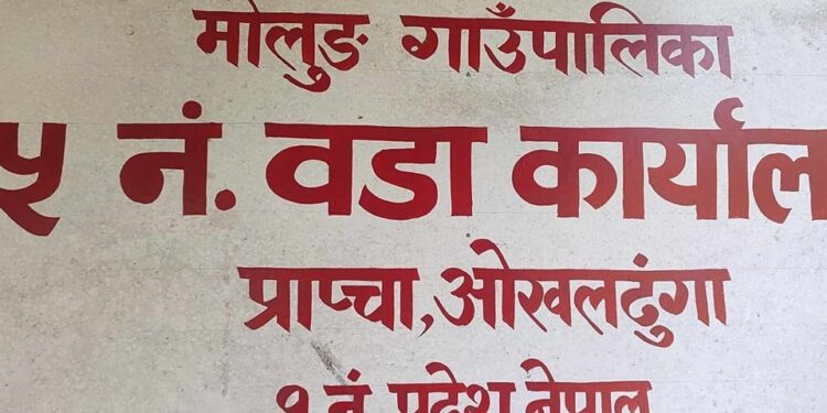 मोलुङ – ५ को वडा अध्यक्षमा ८ जनाको उमेदवारी