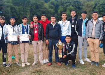 थुलुङ दुधकोशीकाे  मुक्लीमा सम्पन्न भलिबलको उपाधि देउसालाई