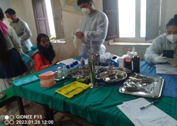 माप्य दुधकोशी गाउँपालिकामा निःशुल्क स्वास्थ्य शिविर हुँदै