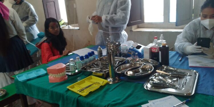 माप्य दुधकोशी गाउँपालिकामा निःशुल्क स्वास्थ्य शिविर हुँदै