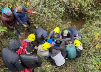 खुम्बु पासाङल्हामु गाउँपालिकाको दुई वडामा अग्नी नियन्त्रण सम्बन्धी तालिम