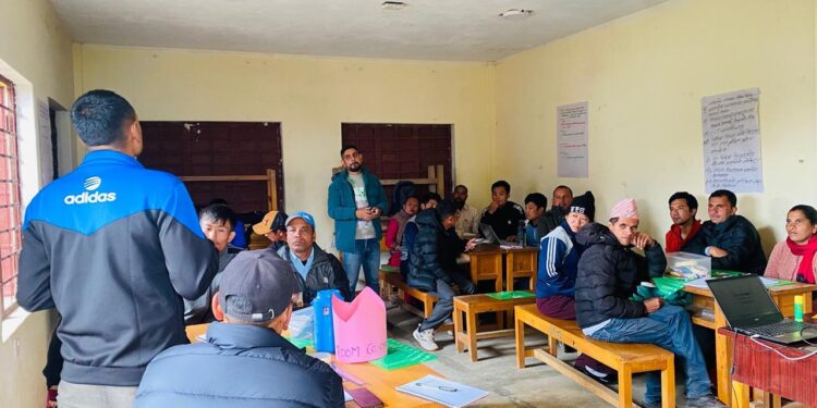 माप्य दुधकोशीमा शिक्षकको पेशागत विकास सम्बन्धी तालिम सम्पन्न