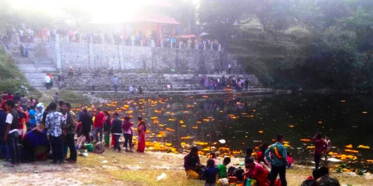 धार्मिक तथा पर्यटकीयस्थल बराहपोखरीमा एकादशी मेला