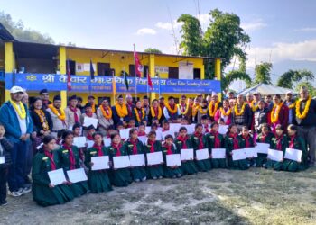नेपाल स्काउट केदार स्काउट दलको प्रथम दिक्षान्त समारोह सम्पन्न