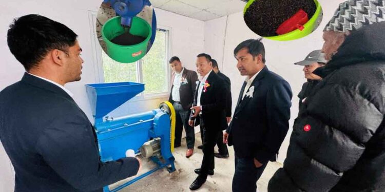 सोलुखुम्बुको थुलुङ दुधकोशीमा कफी प्रशोधन सुरु