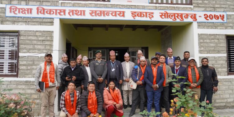 सोलुमा माध्यमिक तह, तृतीय श्रेणीका ९ जना स्थायी शिक्षक नियुक्त