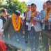 दुई पालिका जोड्ने मोटरेबल पुल १७ करोड बढीको लागतमा बन्दै, पूर्वधार मन्त्री राईले गरे शिलान्यास