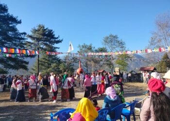 सल्लेरीमा हर्ष उल्लासका साथ उधौली पर्व मनाइयो