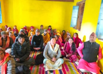 नेचासल्यानमा सामुदायिक विद्यालय शिक्षकहरुका लागि योग प्रस्तोता प्रशिक्षण