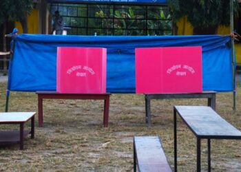 उदयपुरका दुई वटा वडामा उत्साहपूर्वक मतदान जारी