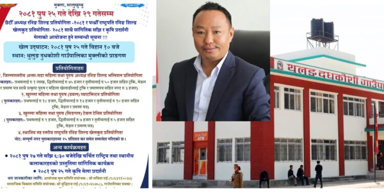 थुलुङमा पुस २५ गते देखि अध्यक्ष कप तथा राष्ट्रपति रनिङ शिल्ड प्रतियोगिता हुने