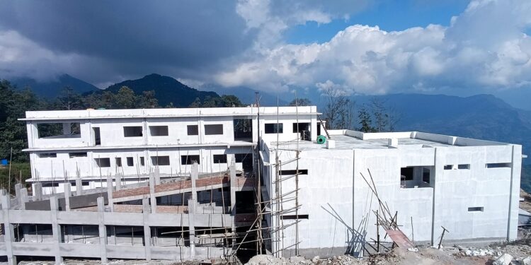 ऐसेलुखर्कमा १५ शय्याको अस्पताल निर्माणकार्य ८५ प्रतिशत सकियो