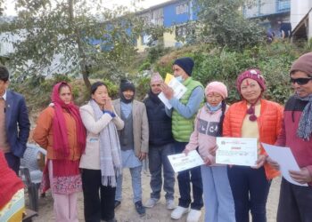 नेचासल्यानमा आयोजित वडा स्तरीय हाजिरीजबाफमा वडा नम्बर ५ प्रथम 