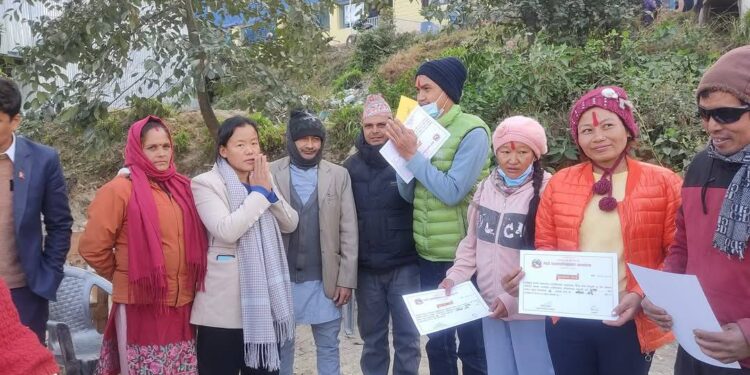 नेचासल्यानमा आयोजित वडा स्तरीय हाजिरीजबाफमा वडा नम्बर ५ प्रथम 