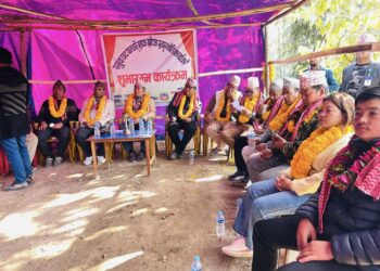 मन्त्री भएको सय दिन पुरा भएसँगै मन्त्री राईद्वारा रसुवा–सिमपानी सडक कालोपत्रेको शिलान्यास