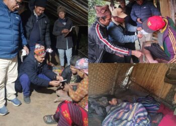 ऐसेलुखर्कमा अपाङ्गता भएका व्यक्तिलाई घरमै नागरिकता