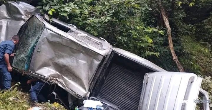 उदयपुरमा यात्रुबाहक जीप दुर्घटना चालकको मृत्यु, ५ घाइते