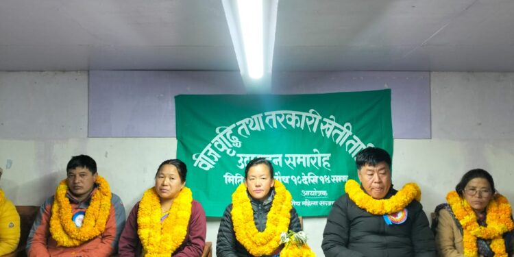  नेचासल्यानमा एकै वडाका ७० महिलाको सहभागिता सहितको तरकारी खेती तालिम सुरु  