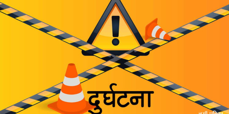 झापामा मोटरसाइकल दुर्घटना हुँदा ३ जनाको मृत्यु