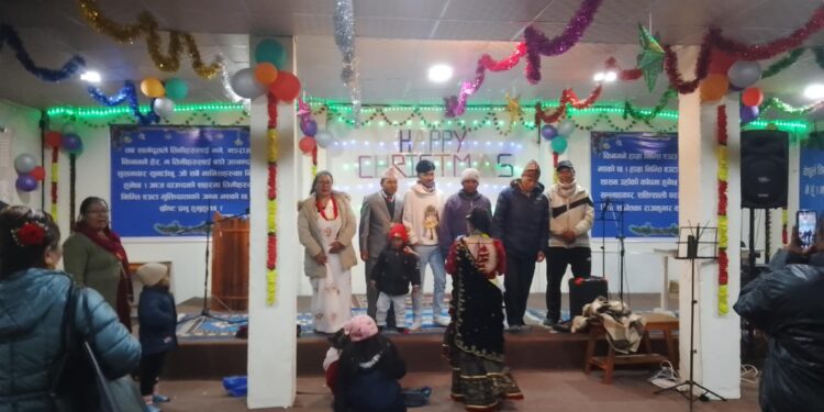 सोलुखुम्बुमा क्रिसमस डे हर्षोल्लासका साथ मनाइयो