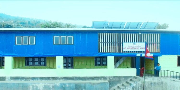 नेचासल्यान गाउँपालिकामा प्लाष्टिक पोखरी निर्माणका लागि प्लाष्टिक वितरण गरिने