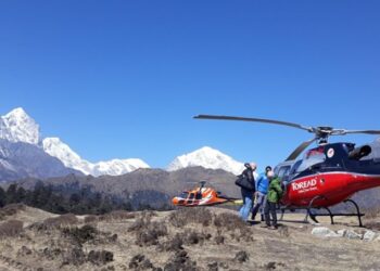 व्यवसायिक हेलीकप्टर उडानमा रोक लगाउने निकुञ्जको निर्णय प्रति गाउँपालिकाको सहमति