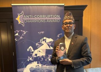 सोलुखुम्बुका पत्रकार दाहाललाई अमेरिकी ’एन्टी करप्सन च्याम्पियन अवार्ड’