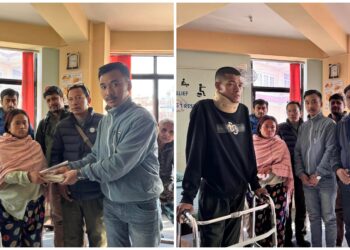 सोलुखुम्बु सेवा समाज दक्षिण कोरियाको पहलमा मगरको उपचारका लागि जुट्यो  ढेड लाख बढी आर्थिक सहयोग