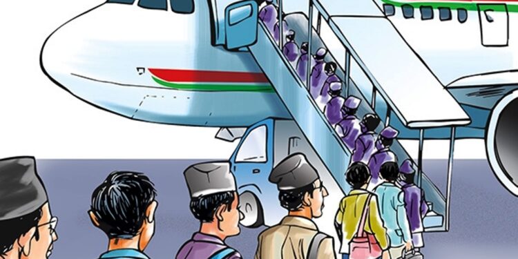 ओखलढुंगाबाट एकै बर्षमा करिब पाँच हजार युवा विदेशीए