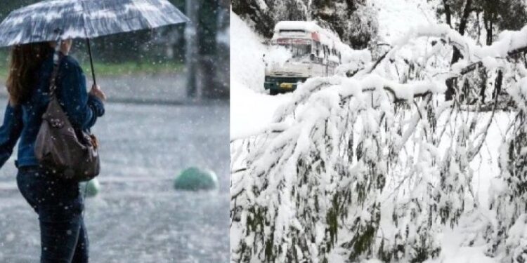 कोशी प्रदेशमा आज हल्का वर्षा र हिमपातको सम्भावना