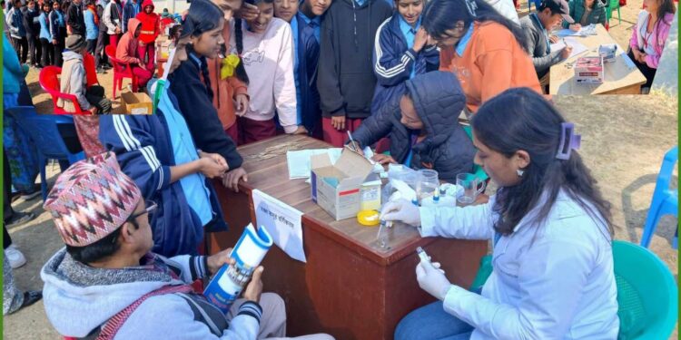 थुलुङ दुधकोशी–३ पञ्चनका चार सय बढी नागरिक घुम्ती शिविरबाट लाभान्वित