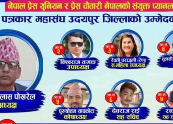 पत्रकार महासंघ उदयपुरको अध्यक्षमा पोखरेल निर्वाचित