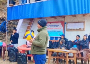 सगरमाथा सामुदायिक संस्थाको नवनिर्मित भवन उद्घाटन