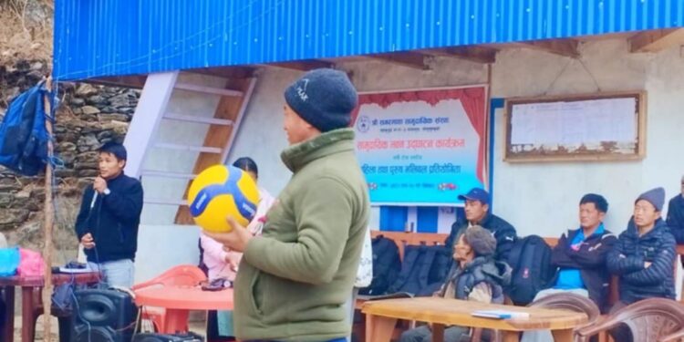 सगरमाथा सामुदायिक संस्थाको नवनिर्मित भवन उद्घाटन