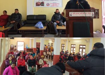 नेचासल्यानका कृषकहरुलाई जैविक मल तयारी सम्बन्धि १ दिने प्रशिक्षण कार्यक्रम