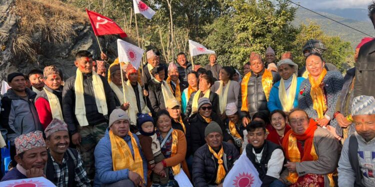 नेकपा एमाले सोताङ गाउँपालिका तीनको अध्यक्षमा नेत्र बस्नेत चयन