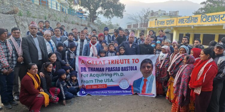 भविष्यको निर्माण भनेको छरिएका बिन्दुहरूबिच सम्भावना खोजेर सरल रेखा बनाउनु हो : डा. बास्तोला