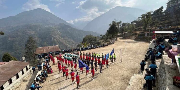 महाकुलुङमा चौथो राष्ट्रपति रनिङ शिल्ड प्रतियोगिता सुरु