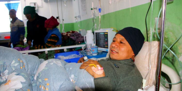 अध्यक्ष राई अस्पताल भर्ना, स्वास्थ्यमा क्रमिक सुधार आउँदै